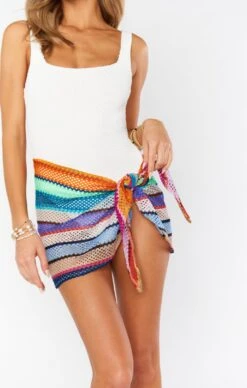 Show Me Your Mumu Lido Sarong ~ Colorful Crochet -Show Me Your Mumu fall23 bri 12.1628453