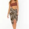 Show Me Your Mumu Kiran Sarong ~ Tiramisu Cheetah -Show Me Your Mumu fall23 bri 12.1628472
