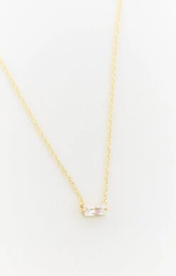 Show Me Your Mumu Gorjana Amara Solitaire Necklace ~ 18K Gold Plated -Show Me Your Mumu finds blake 9.2218387