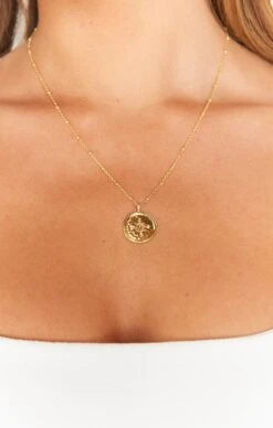 Show Me Your Mumu Gorjana Compass Coin Necklace ~ 18K Gold Plated -Show Me Your Mumu finds chloeg 11.3028526