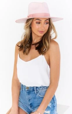 Show Me Your Mumu Lack Of Color Stardust Rancher Hat ~ Light Pink -Show Me Your Mumu finds chloeg 11.3028964