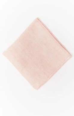 Show Me Your Mumu Sam Pocket Square ~ Dusty Blush Linen -Show Me Your Mumu finds chloeg 11.3029268