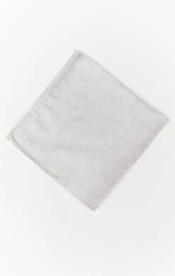 Show Me Your Mumu Sam Pocket Square ~ Silver Floral Luxe Satin -Show Me Your Mumu finds chloeg 11.3029269