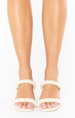 Show Me Your Mumu Dolce Vita Noles Heel ~ Vanilla Pearl -Show Me Your Mumu finds heather livcammy 8.3069880