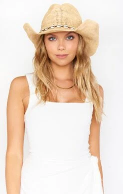 Show Me Your Mumu Straw Cowboy Hat ~ Natural