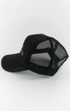 Show Me Your Mumu Hot Mess Trucker Hat ~ Black & Hot Pink -Show Me Your Mumu finds liv 10.1976432
