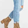 Show Me Your Mumu Dolce Vita Bel Bootie ~ Leopard Calf Hair -Show Me Your Mumu gabishoes5661