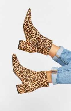 Show Me Your Mumu Dolce Vita Bel Bootie ~ Leopard Calf Hair -Show Me Your Mumu gabishoes5677