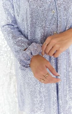 Show Me Your Mumu Super Scrunchie ~ Lilac Confetti -Show Me Your Mumu heather sc80371