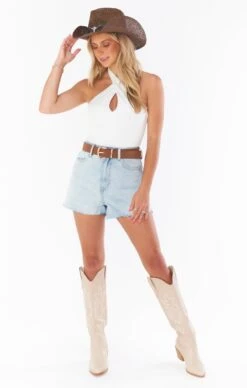 Show Me Your Mumu Billini Urson Cowboy Boot ~ Taupe -Show Me Your Mumu heathercollab livjudah 6.67388