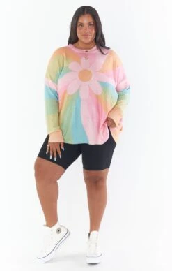 Show Me Your Mumu After Sun Sweater ~ Daisy Stripe Knit -Show Me Your Mumu heathercollab livjudah 6.68197 7ba6e736 14b0 4420 89c7 0706ab635d3a