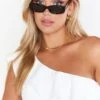 Show Me Your Mumu Banbè Eyewear The Bella Sunglasses ~ Brown Tort