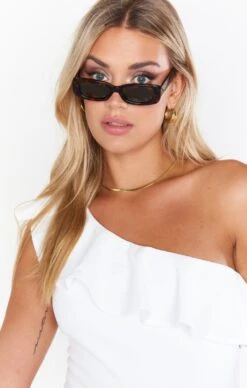 Show Me Your Mumu Banbè Eyewear The Bella Sunglasses ~ Brown Tort