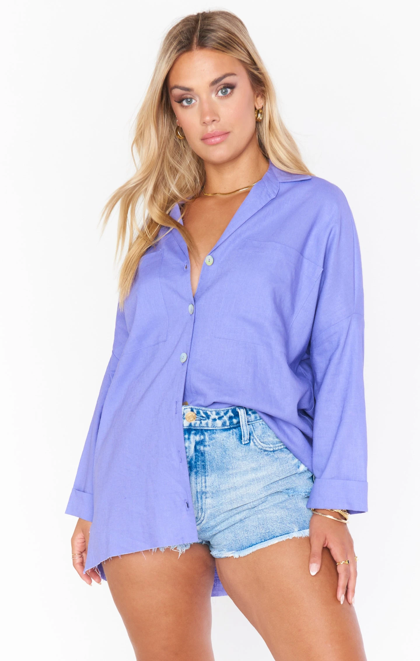 Show Me Your Mumu Johns Button Down Shirt ~ Starling Linen 5 Show Me Your Mumu Johns Button Down Shirt ~ Starling Linen - Image 3