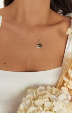 Show Me Your Mumu MRS. Necklace ~ 14K Gold Plated -Show Me Your Mumu holiday22 emilykiele 3.291174