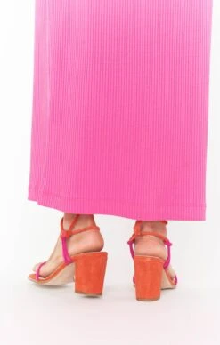 Show Me Your Mumu Alohas Grace Wrap Up Heel ~ Magenta Orange -Show Me Your Mumu hore23 emilyally 3.3045708