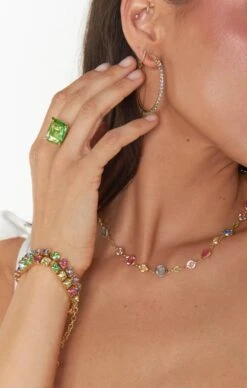 Show Me Your Mumu Faithy Jewels Liv Ring ~ Green -Show Me Your Mumu hore23 emilyally 3.3045838 2 09ba7390 0671 4da0 8c38 ec7dc86df5ca