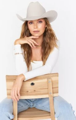 Show Me Your Mumu Zadie Cowboy Hat ~ Beige -Show Me Your Mumu jordyn reshoots 8.366590