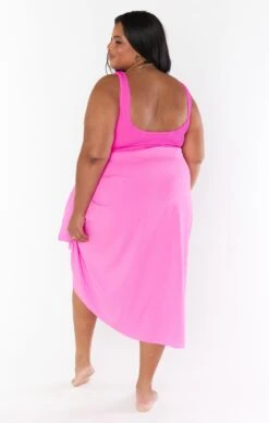 Show Me Your Mumu Kiran Sarong ~ Hot Pink Crinkle Flow -Show Me Your Mumu judahpaige 1.529457