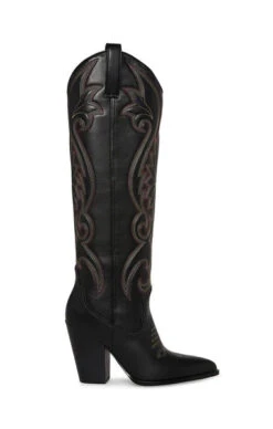 Show Me Your Mumu Steve Madden Lasso Western Boot ~ Black -Show Me Your Mumu lasso1