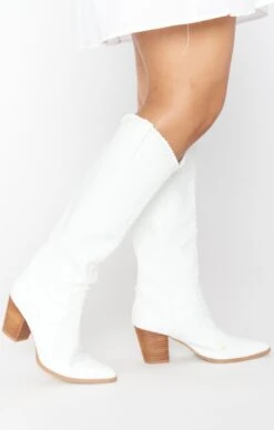 Show Me Your Mumu Billini Finley Cowboy Boot ~ White -Show Me Your Mumu lyndencourtney 1.253548