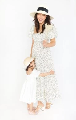 Show Me Your Mumu Evelina Dress ~ White Linen -Show Me Your Mumu mama mini julie40221