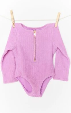 Show Me Your Mumu Marlin Rashguard ~ Bright Lilac Scrunch