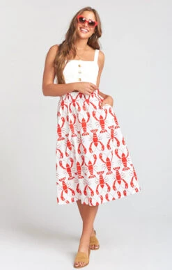 Show Me Your Mumu Lowry Midi Skirt ~ Low Country Lobster 9 Show Me Your Mumu Lowry Midi Skirt ~ Low Country Lobster -Show Me Your Mumu mm8 1565 lc05 4