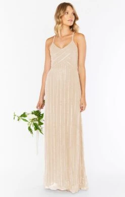 Show Me Your Mumu Gala Gown ~ Champagne Beaded -Show Me Your Mumu newbeaded2