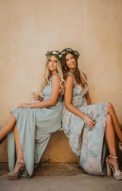 Show Me Your Mumu June Maxi Dress ~ Silver Sage Crisp -Show Me Your Mumu ojaibridal19instaecomm 048