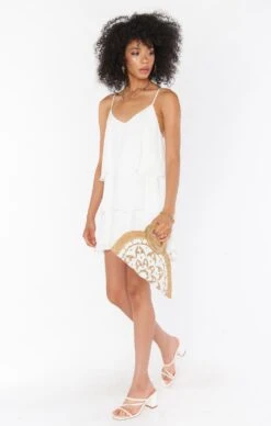 Show Me Your Mumu Nicola Straw Bag ~ Natural/White -Show Me Your Mumu reshoots savchantelle bridal emilylindsay 6.298268