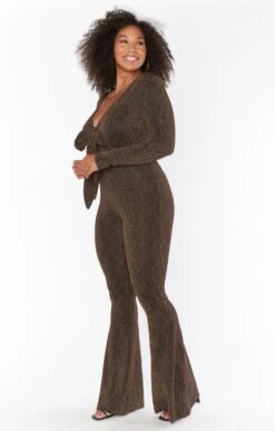 Show Me Your Mumu Martina Wrap Jumpsuit ~ Squiggle Sparkle Knit -Show Me Your Mumu sabrina livsophia 11.824618