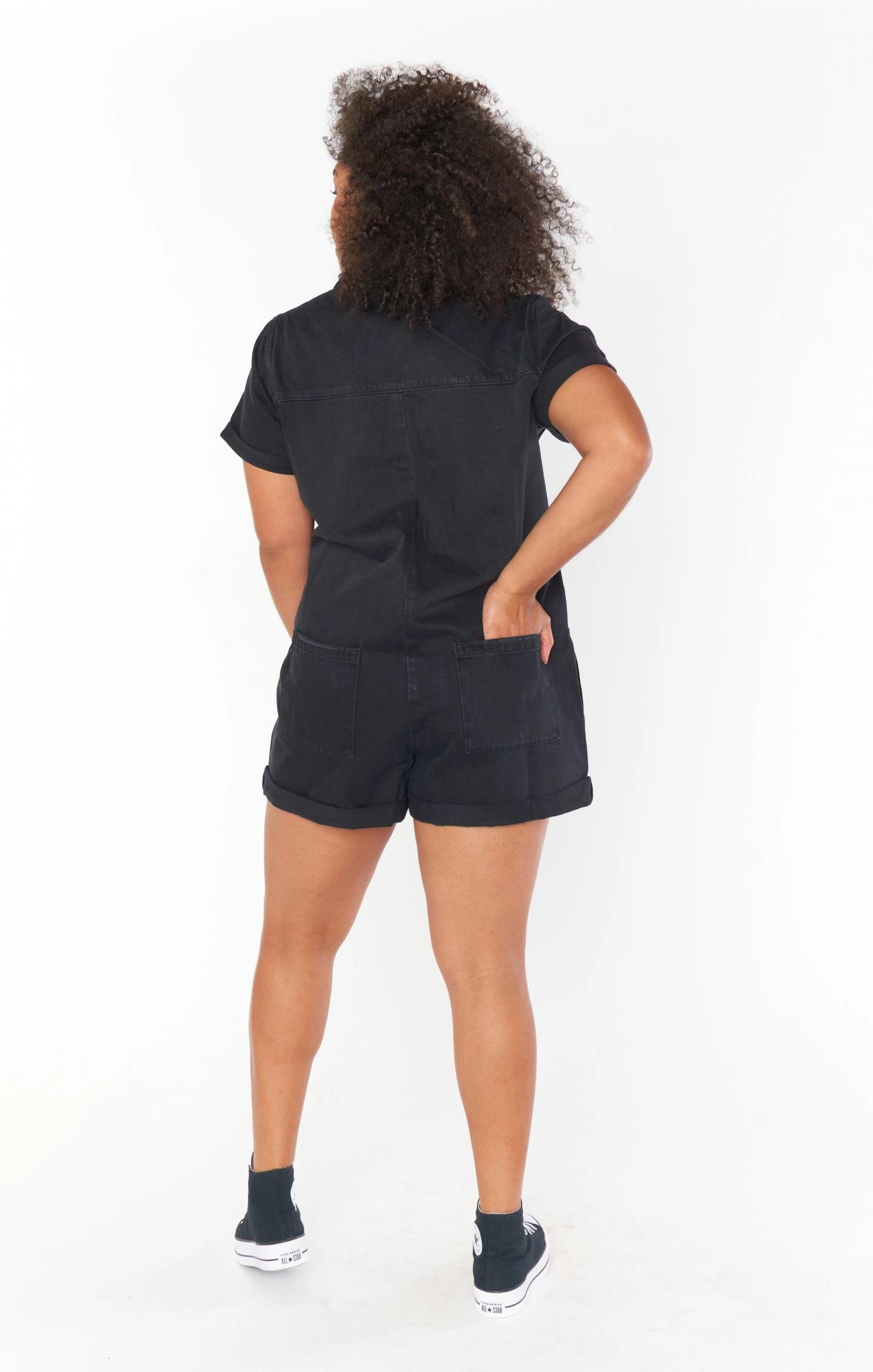 Show Me Your Mumu Range Romper ~ Washed Black 8 Show Me Your Mumu Range Romper ~ Washed Black - Image 6