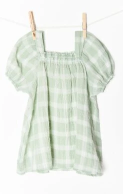 Show Me Your Mumu Anna Dress ~ Green Plaid