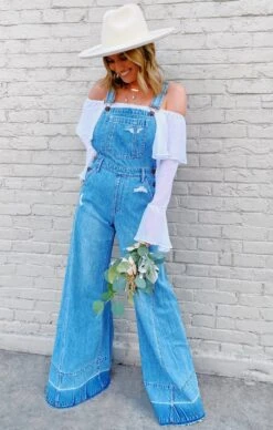 Show Me Your Mumu San Fran Overalls ~ Carolina Blue -Show Me Your Mumu sanfranoverallscarolinabluehoverimagewebsite