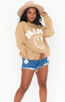 Show Me Your Mumu Stanley Sweatshirt ~ Smile Mama Graphic -Show Me Your Mumu shadesofpinck 7.866273