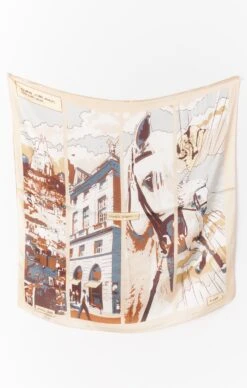 Show Me Your Mumu Vintage Inspired Scarf ~ Beige -Show Me Your Mumu spring21 jordyn 7.3011057