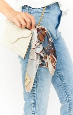 Show Me Your Mumu Vintage Inspired Scarf ~ Beige -Show Me Your Mumu spring21 jordyn 7.309984