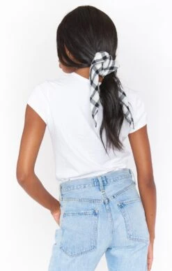 Show Me Your Mumu Georgia Bandana ~ Check Me Black -Show Me Your Mumu spring21 tori 8.712390