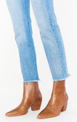 Show Me Your Mumu Matisse Caty Bootie ~ Vintage Tan -Show Me Your Mumu spring22bridal brihayleejudah 12.280417