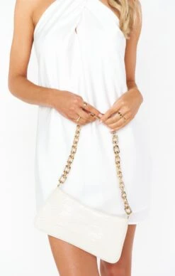 Show Me Your Mumu Billini Aliza Shouler Bag ~ Bone Croc -Show Me Your Mumu spring22bridal brihayleejudah 12.280437