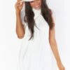 Show Me Your Mumu Bride Cowboy Hat ~ White -Show Me Your Mumu spring23 emilyallie 6.2382791
