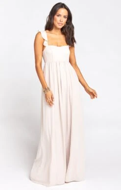 Show Me Your Mumu June Maxi Dress ~ Show Me The Ring Crisp