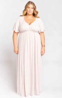 Show Me Your Mumu Emily Empire Maxi Dress ~ Show Me The Ring Crisp -Show Me Your Mumu springbridalplus alexis 1.33350