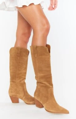 Show Me Your Mumu Matisse Stella Tall Boot ~ Cognac