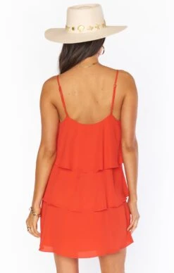 Show Me Your Mumu Suarez Ruffle Dress ~ Tequila Sunrise -Show Me Your Mumu su sp twiggy emily 3.136087