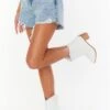 Show Me Your Mumu Billini Nayli Western Bootie ~ White -Show Me Your Mumu subridal bricourtney 3.86210