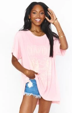 Show Me Your Mumu Talia Tee ~ Pink Cowboy Take Me Away Graphic -Show Me Your Mumu summerbridal shadesofpinck sydnibri 2.2337342