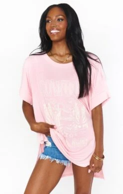 Show Me Your Mumu Talia Tee ~ Pink Cowboy Take Me Away Graphic -Show Me Your Mumu summerbridal shadesofpinck sydnibri 2.2337354