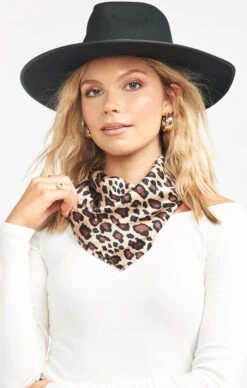 Show Me Your Mumu Sofia Head Scarf ~ Leopard